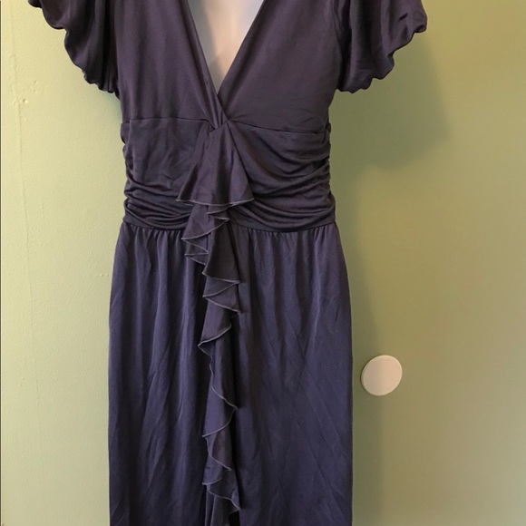 EUC Purple Ella Moss Dress Sz M - Picture 2 of 2